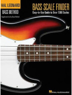 Bass Scale Finder (9 inch x 12 inch) (baskytarové stupnice)