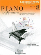 Faber Piano Adventures: Level 2B Lesson And Theory Book - International Anglicized Edition (noty na sólo klavír)