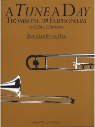A Tune A Day For Trombone Or Euphonium Bass Clef Book 1 (noty na pozoun, eufonium)