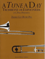 A Tune A Day For Trombone Or Euphonium Treble Clef Book 1 (noty na pozoun, eufonium)