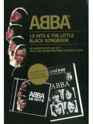 Abba: 18 Hits & The Little Black Songbook (akordy na kytaru, texty písní) (+audio)