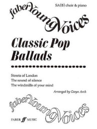 Classic Pop Ballads (SAB/Piano) (noty na sborový zpěv)