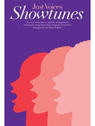 Just Voices: Showtunes (noty na sborový zpěv)