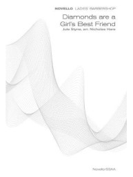 Jule Styne: Diamonds Are A Girl's Best Friend (Novello Ladies' Barbershop) (noty na sborový zpěv) - SADA 5 ks