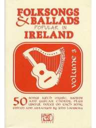 Folksongs & Ballads Popular In Ireland Vol. 3 (noty, melodická linka, akordy)