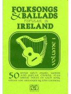 Folksongs & Ballads Popular In Ireland Vol. 1 (noty, melodická linka, akordy)
