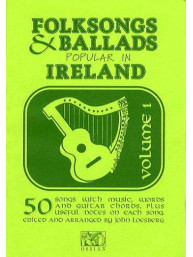 Folksongs & Ballads Popular In Ireland Vol. 1 (noty, melodická linka, akordy)