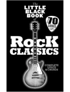The Little Black Book Of Rock Classics (akordy na kytaru, texty písní)