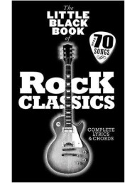 The Little Black Book Of Rock Classics (akordy na kytaru, texty písní)