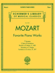 Mozart: Favorite Piano Works (noty na sólo klavír)