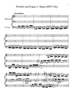 J.S. Bach: Complete Preludes And Fugues For Organ (noty na varhany)