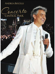 Andrea Bocelli: A Night in Central Park (noty na klavír, zpěv, akordy na kytaru)