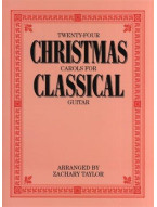 Twenty-Four Christmas Carols For Classical Guitar (noty na kytaru)