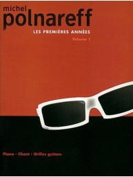 Michel Polnareff: Les Premieres Années - Volume 1 (noty na klavír, zpěv, akordy na kytaru)