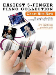 Easiest 5-Finger Piano Collection: Chart Hits Now (noty na pětiprstý klavír)