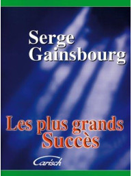 Serge Gainsbourg: Les Plus Grands Succes (noty na klavír, zpěv, akordy na kytaru)