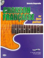 Chanson Française for Jazz Guitar (noty na kytaru) (+audio)