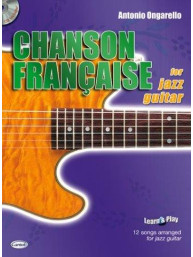 Chanson Française for Jazz Guitar (noty na kytaru) (+audio)