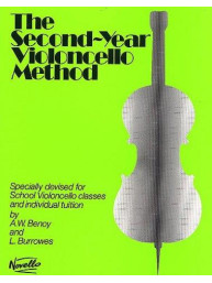 The Second-Year Cello Method (noty na violoncello)