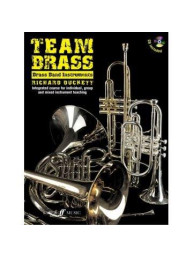 Team Brass: Brass Band Instruments (noty na žesťové nástroje) (+audio)