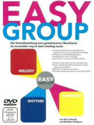 Rob Collomb/Matthias Philipzen: Easy Group Guitar/Choir/Percussion (noty na perkuse, sborový zpěv, akordy) (+DVD)