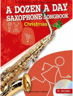 A Dozen A Day Saxophone Songbook: Christmas (noty na altsaxofon) (+audio)