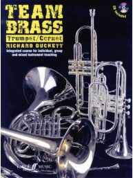 Team Brass: Trumpet/Cornet (noty na kornet, trubku) (+audio)