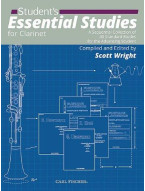 Scott Wright: Student's Essential Studies For Clarinet (noty na klarinet)