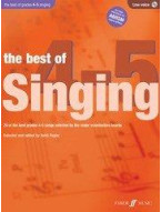 The Best Of Singing Grades 4-5 (Low Voice) (noty na zpěv, nízký hlas) (+audio)