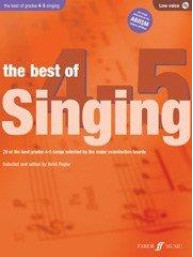 The Best Of Singing Grades 4-5 (Low Voice) (noty na zpěv, nízký hlas) (+audio)