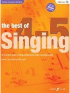 The Best Of Singing Grades 4-5 (High Voice) (noty na zpěv, vysoký hlas) (+audio)