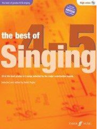 The Best Of Singing Grades 4-5 (High Voice) (noty na zpěv, vysoký hlas) (+audio)