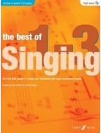 The Best Of Singing Grades 1-3 (High Voice) (noty na zpěv, vysoký hlas) (+audio)
