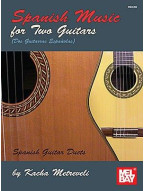 Kacha Metreveli: Spanish Music For Two Guitars (noty na kytaru)
