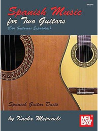 Kacha Metreveli: Spanish Music For Two Guitars (noty na kytaru)