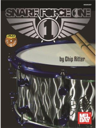 Chip Ritter: Snare Force One (noty na bicí) (+DVD)