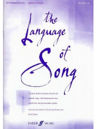 The Language Of Song (High Voice Intermediate) (noty na zpěv, klavír) (+audio)