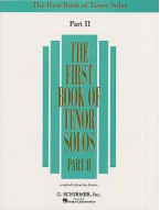 The First Book Of Tenor Solos Part II (noty na zpěv, klavír)
