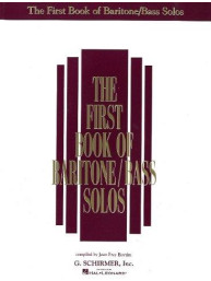 The First Book Of Baritone/Bass Solos (noty na zpěv, klavír)