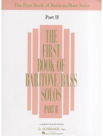 The First Book Of Baritone/Bass Solos Part II (noty na zpěv, klavír)