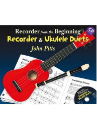 Recorder From The Beginning: Recorder And Ukulele Duets (noty na zobcovou flétnu, ukulele) (+audio)