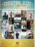 Country Hits For Ukulele: 24 Favorites To Strum & Sing (noty, melodická linka, zpěv)