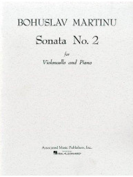 Bohuslav Martinů: Sonata No. 2 (noty na violoncello, klavír)