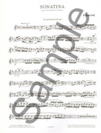 Bohuslav Martinů: Sonatina H.356 Pour Clarinette Et Piano (noty na klarinet, klavír)