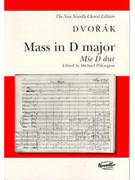 Antonín Dvořák: Mass In D / Mše D-dur Op.86 (Vocal Score) (noty na sborový zpěv)