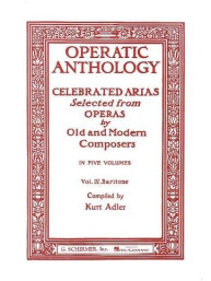 Operatic Anthology Volume IV: Baritone (noty na zpěv, klavír)