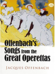 Jacques Offenbach: Offenbach's Songs From The Great Operettas (noty na zpěv, klavír)