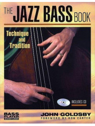 John Goldsby: The Jazz Bass Book (noty na kontrabas) (+audio)