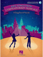 Kids' Songs From Contemporary Musicals (noty na klavír, zpěv, akordy na kytaru) (+audio)
