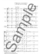 Rachmaninov: All-Night Vigil (SATB) (noty na sborový zpěv, klavír)